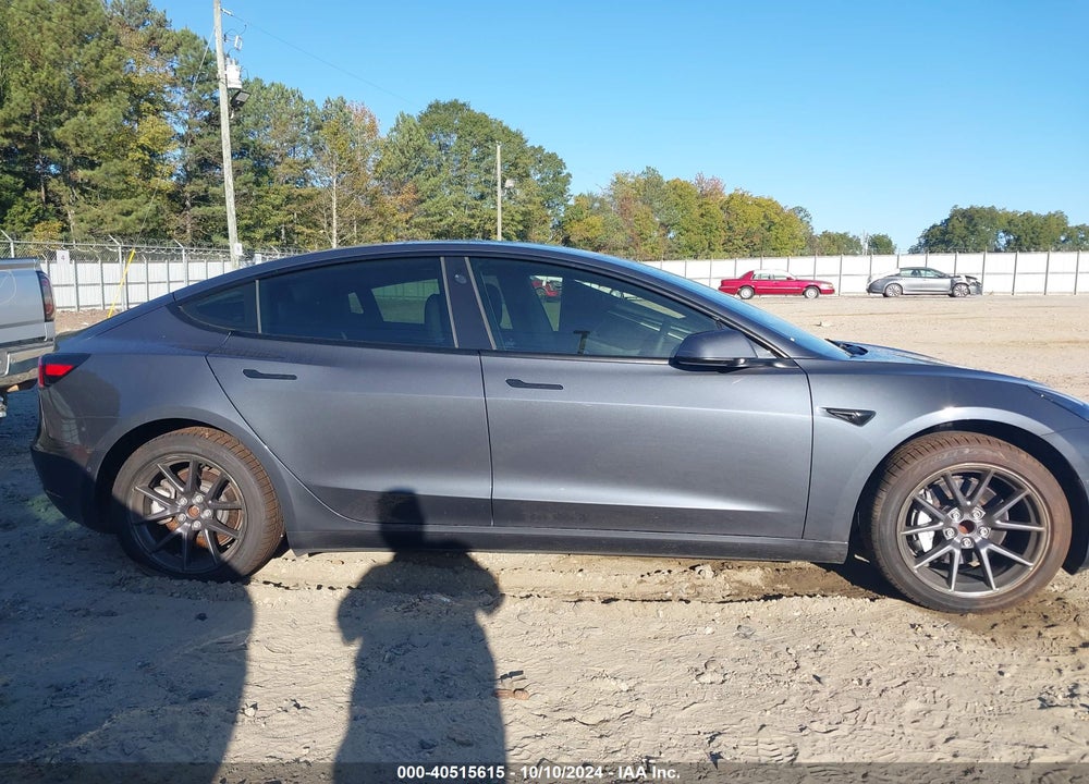 2022 TESLA MODEL 3 REAR-WHEEL DRIVE VIN: 5YJ3E1EA3NF370051