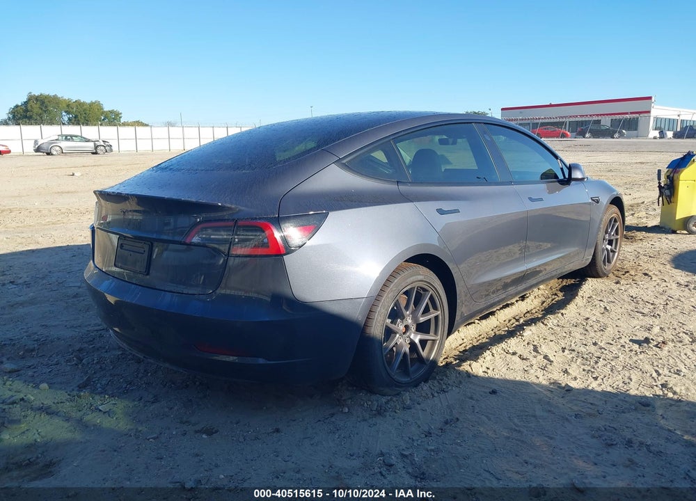2022 TESLA MODEL 3 REAR-WHEEL DRIVE VIN: 5YJ3E1EA3NF370051