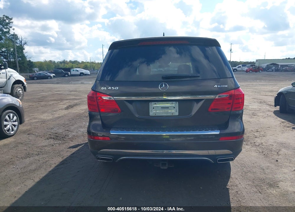 2013 MERCEDES-BENZ GL 450 4MATIC VIN: 4JGDF7CE1DA169178