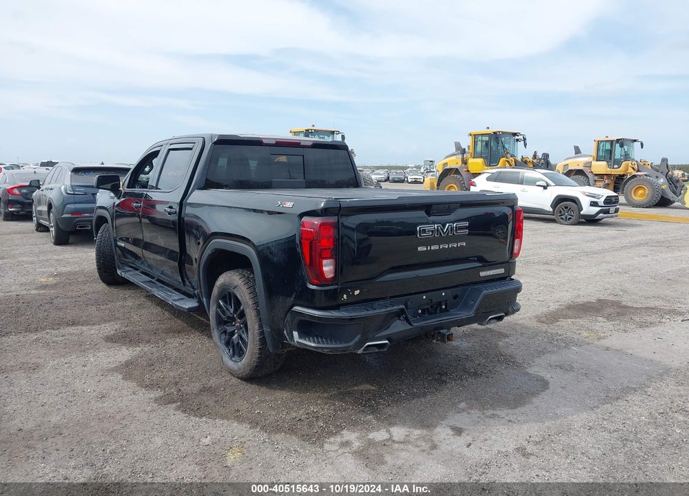 2021 GMC SIERRA 1500 4WD SHORT BOX ELEVATION/4WD STANDARD BOX ELEVATION VIN: 3GTU9CED6MG158901
