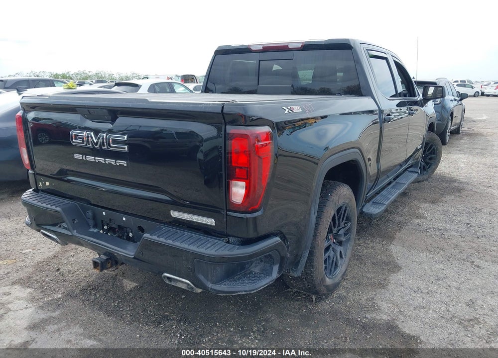 2021 GMC SIERRA 1500 4WD SHORT BOX ELEVATION/4WD STANDARD BOX ELEVATION VIN: 3GTU9CED6MG158901
