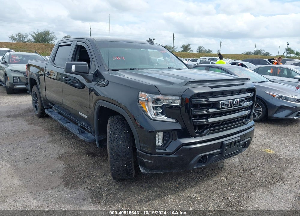 2021 GMC SIERRA 1500 4WD SHORT BOX ELEVATION/4WD STANDARD BOX ELEVATION VIN: 3GTU9CED6MG158901