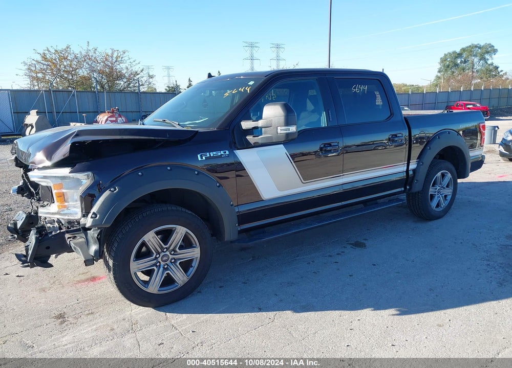 2018 FORD F-150 XLT VIN: 1FTEW1EP0JFC13318