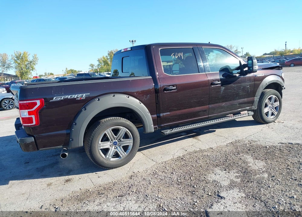 2018 FORD F-150 XLT VIN: 1FTEW1EP0JFC13318