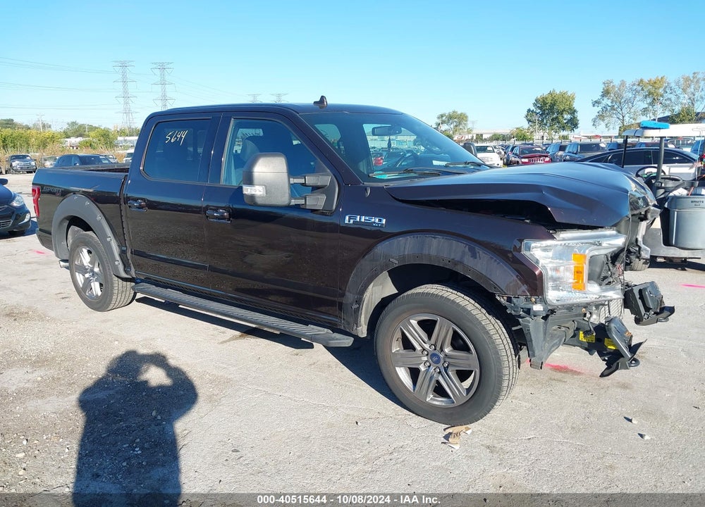 2018 FORD F-150 XLT VIN: 1FTEW1EP0JFC13318