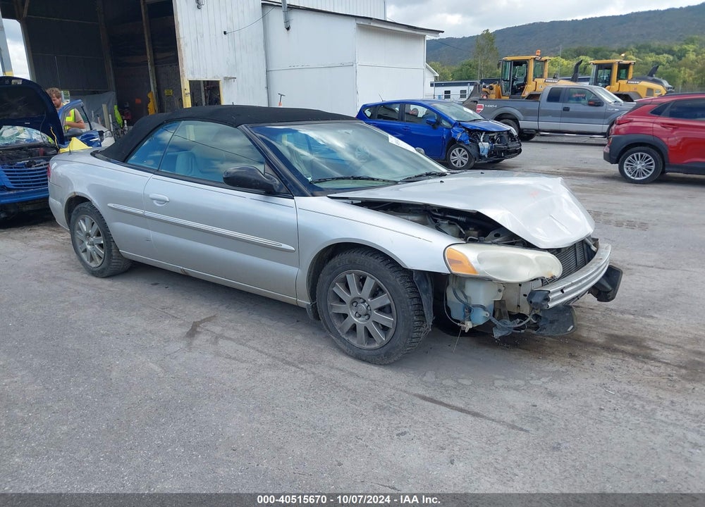 2004 CHRYSLER SEBRING VIN: 1C3EL65R44N399984