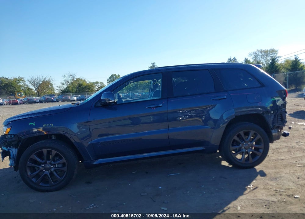 2019 JEEP GRAND CHEROKEE HIGH ALTITUDE 4X4 VIN: 1C4RJFCG8KC787801