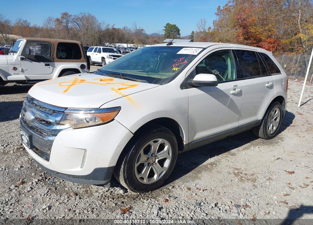 2013 FORD EDGE VIN: 2FMDK3JC6DBE36454