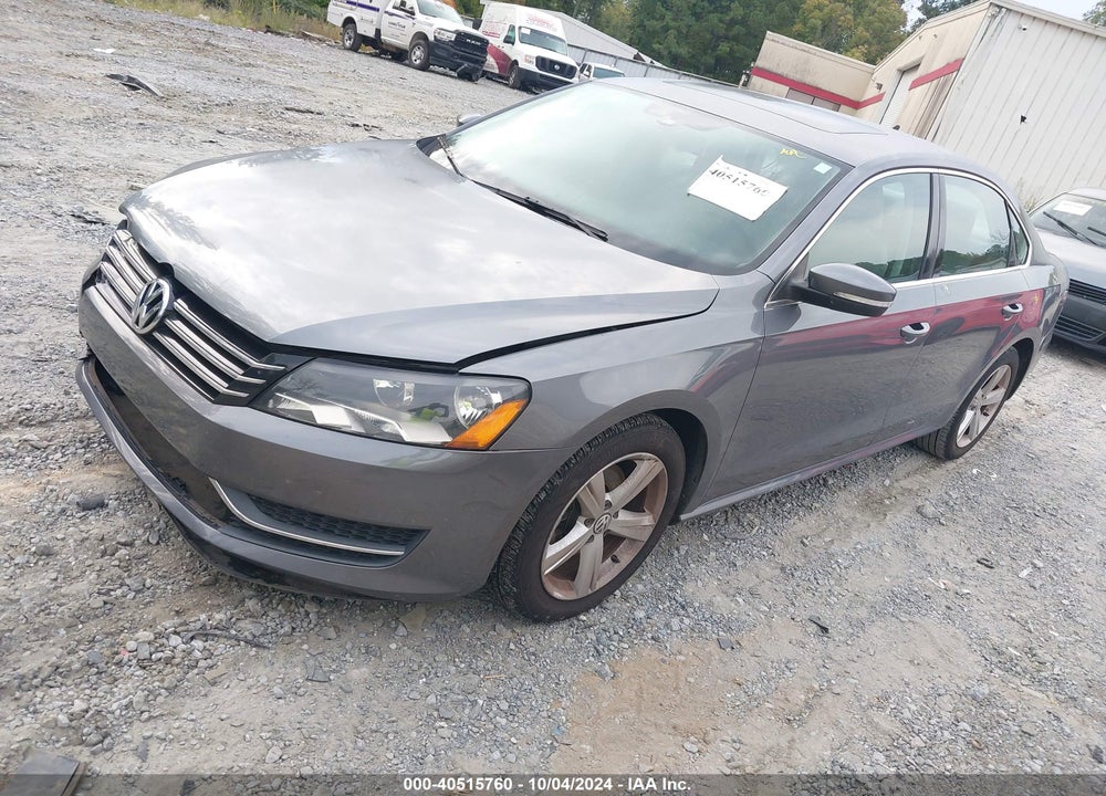 2013 VOLKSWAGEN PASSAT 2.5L SE VIN: 1VWBP7A33DC115361