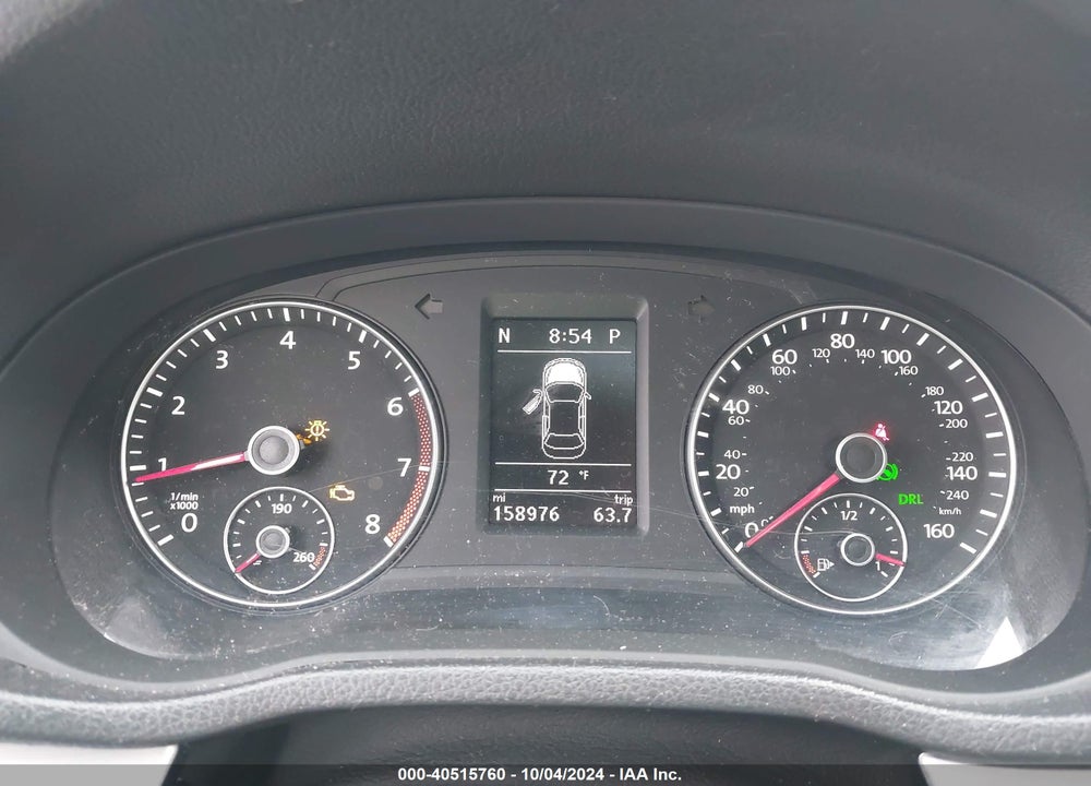 2013 VOLKSWAGEN PASSAT 2.5L SE VIN: 1VWBP7A33DC115361