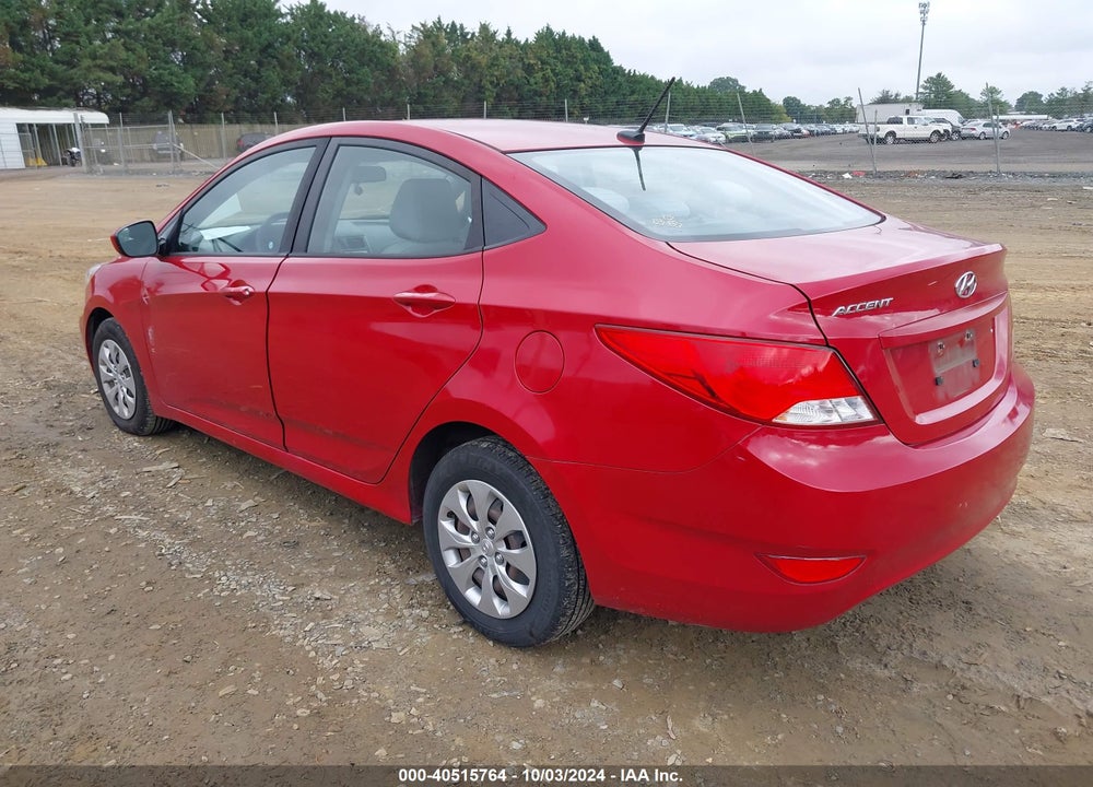 2017 HYUNDAI ACCENT SE VIN: KMHCT4AE0HU306587