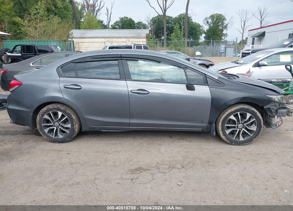 2013 HONDA CIVIC EX VIN: 19XFB2F8XDE232180