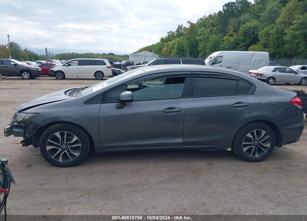 2013 HONDA CIVIC EX VIN: 19XFB2F8XDE232180