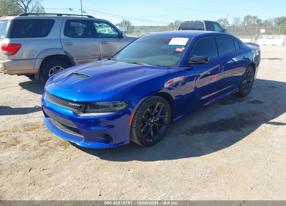 2022 DODGE CHARGER GT RWD VIN: 2C3CDXHG6NH224585