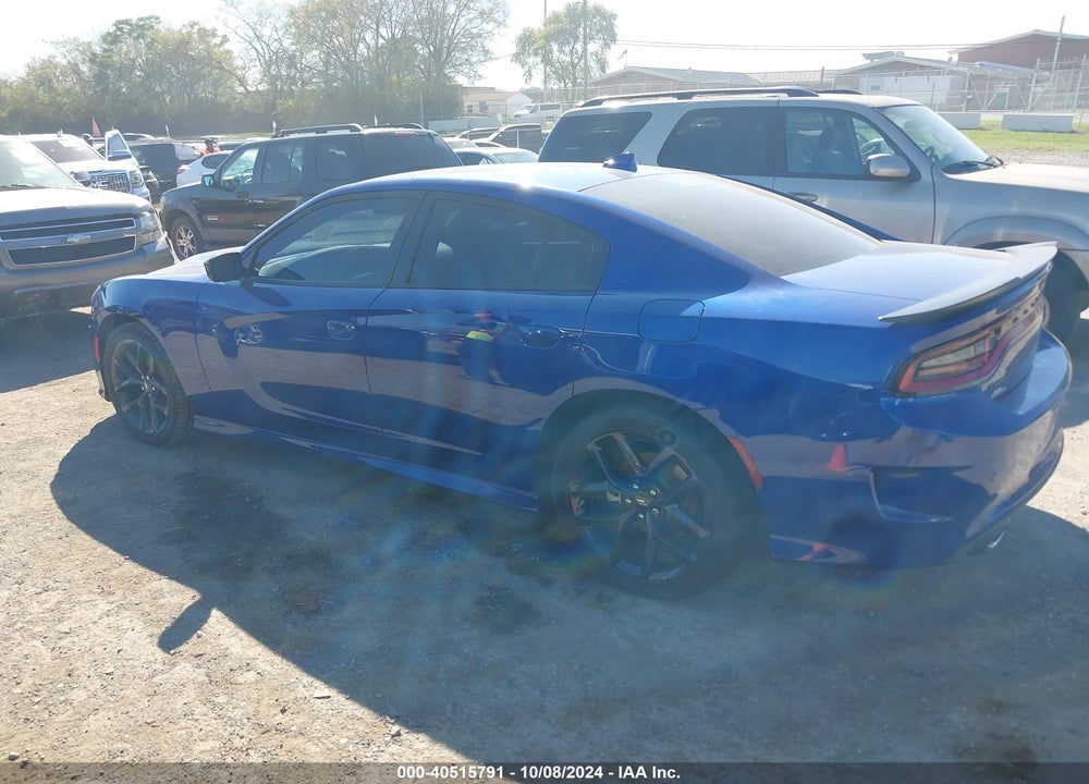 2022 DODGE CHARGER GT RWD VIN: 2C3CDXHG6NH224585