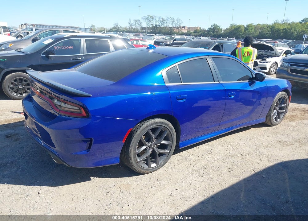 2022 DODGE CHARGER GT RWD VIN: 2C3CDXHG6NH224585
