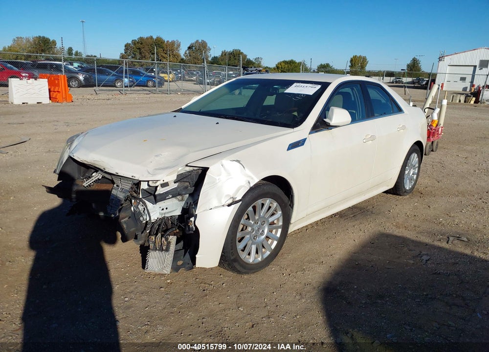2010 CADILLAC CTS LUXURY VIN: 1G6DH5EGXA0134886
