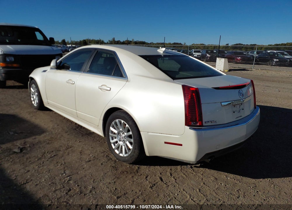 2010 CADILLAC CTS LUXURY VIN: 1G6DH5EGXA0134886