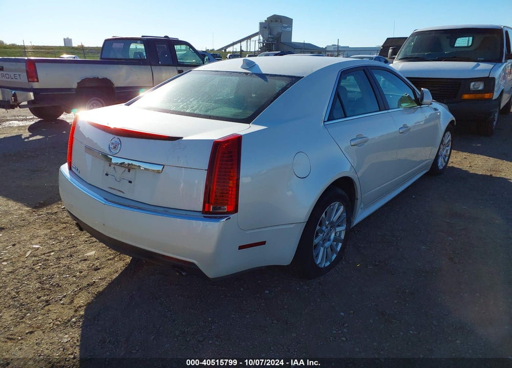 2010 CADILLAC CTS LUXURY VIN: 1G6DH5EGXA0134886