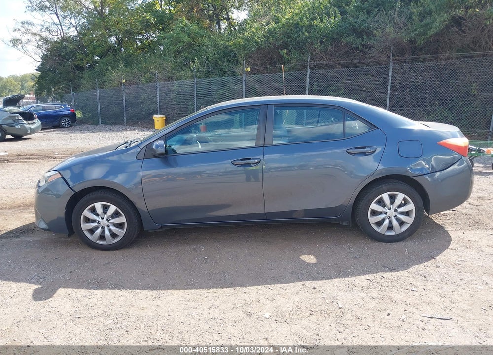 2014 TOYOTA COROLLA LE VIN: 2T1BURHE4EC003949