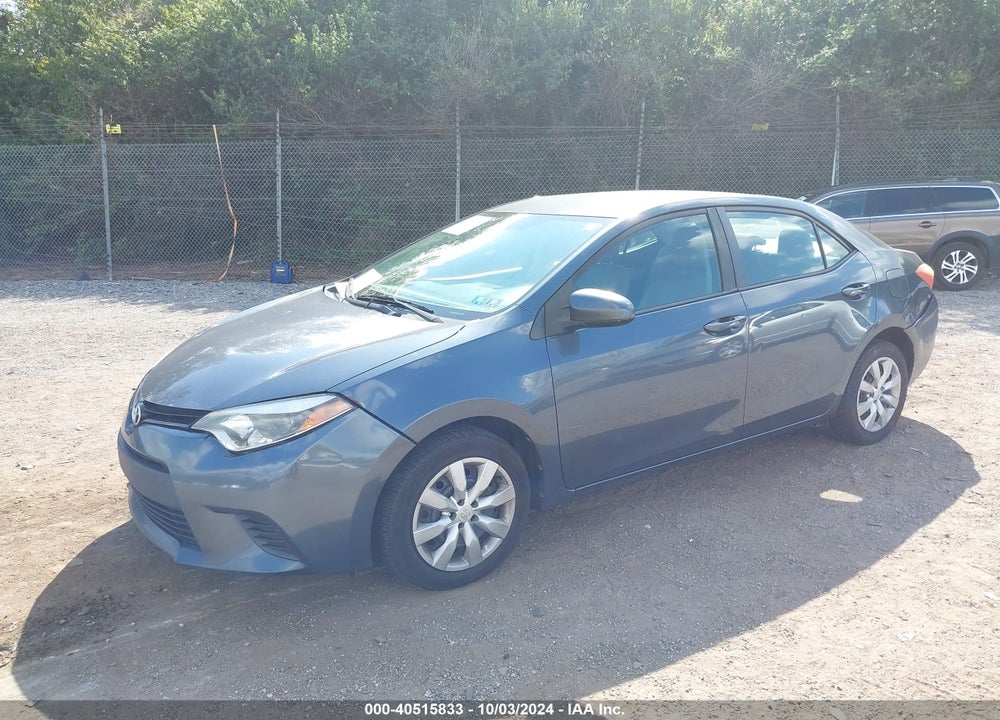 2014 TOYOTA COROLLA LE VIN: 2T1BURHE4EC003949