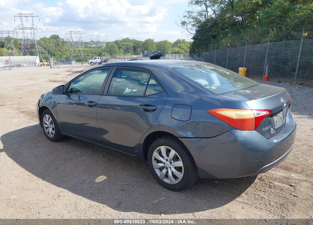 2014 TOYOTA COROLLA LE VIN: 2T1BURHE4EC003949