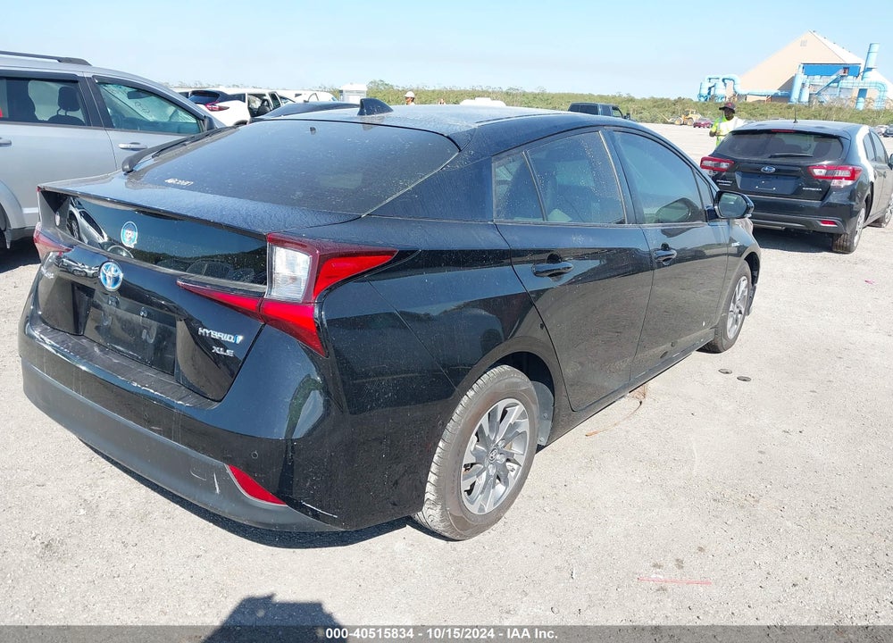 2020 TOYOTA PRIUS XLE VIN: JTDKARFUXL3120721