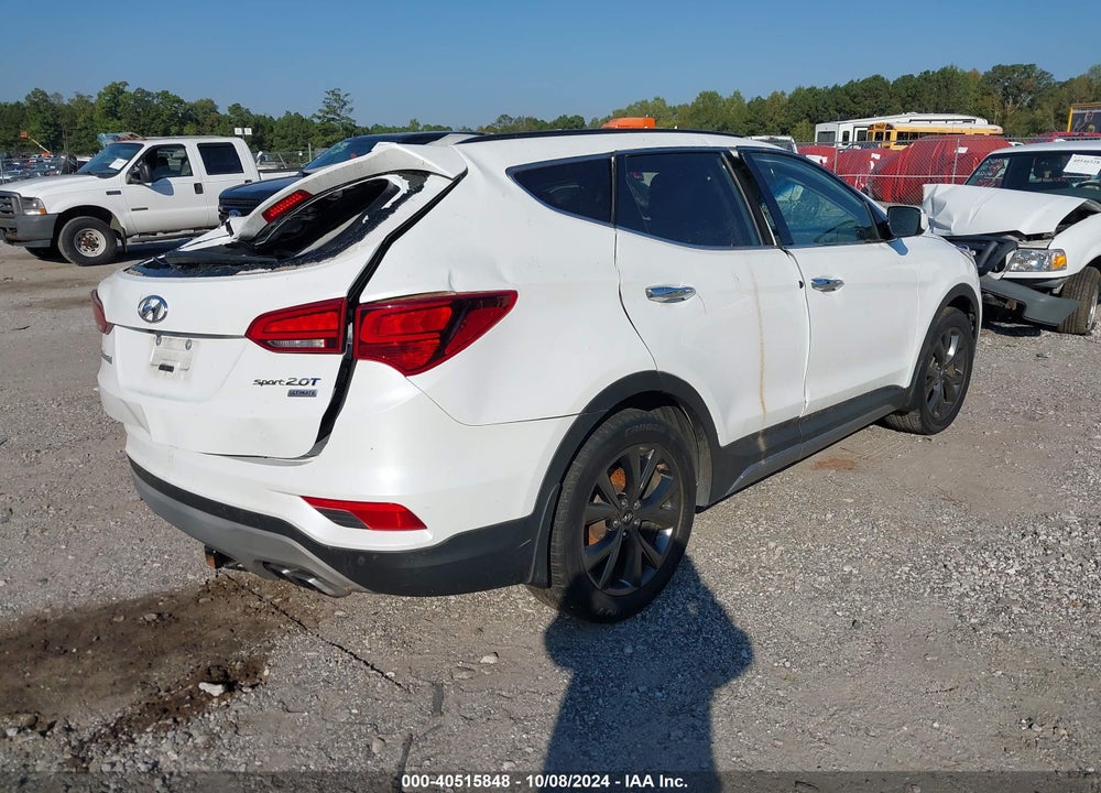 2018 HYUNDAI SANTA FE SPORT 2.0T ULTIMATE VIN: 5XYZW4LA7JG554908