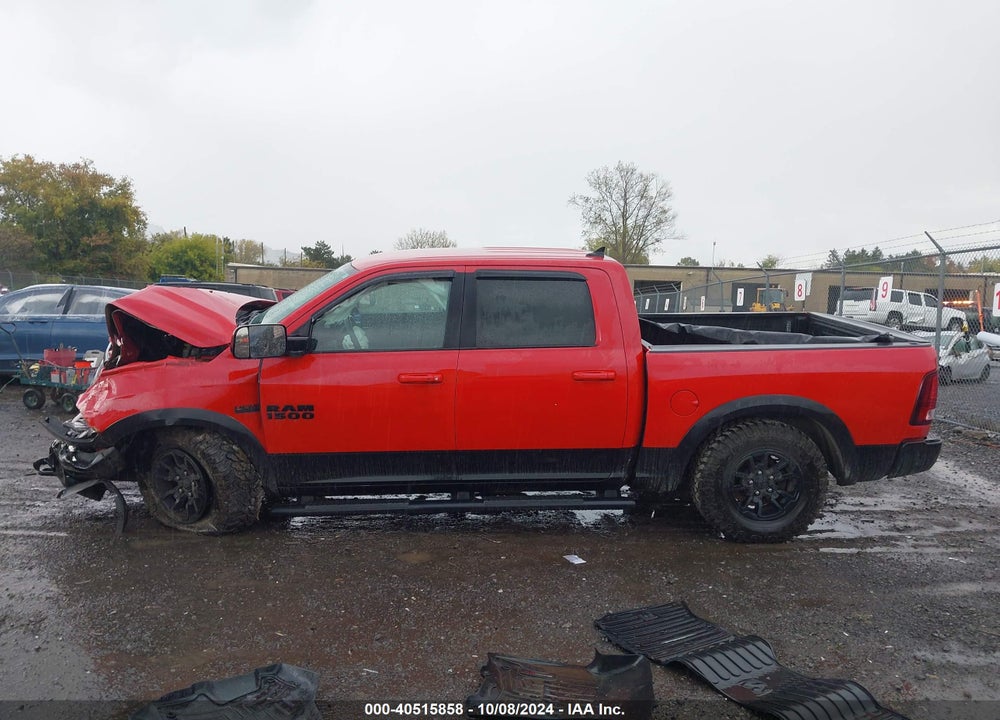 2018 RAM 1500 REBEL 4X4 5'7 BOX VIN: 1C6RR7YT4JS122281