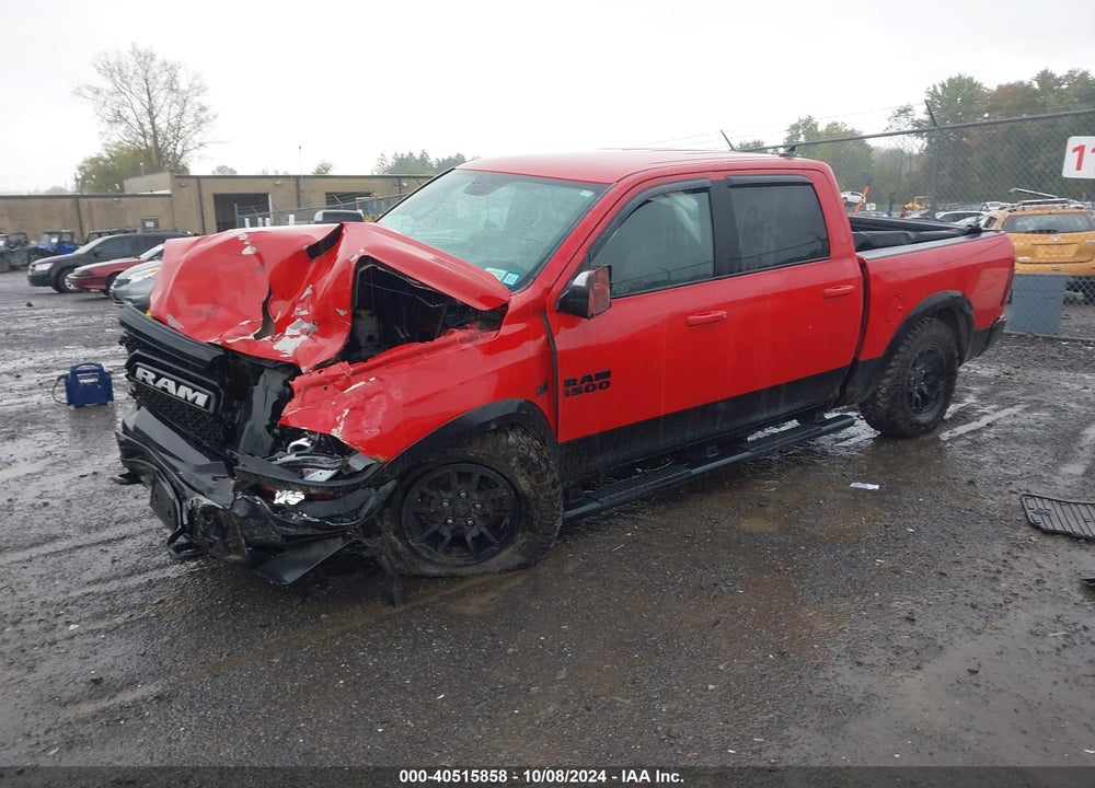 2018 RAM 1500 REBEL 4X4 5'7 BOX VIN: 1C6RR7YT4JS122281