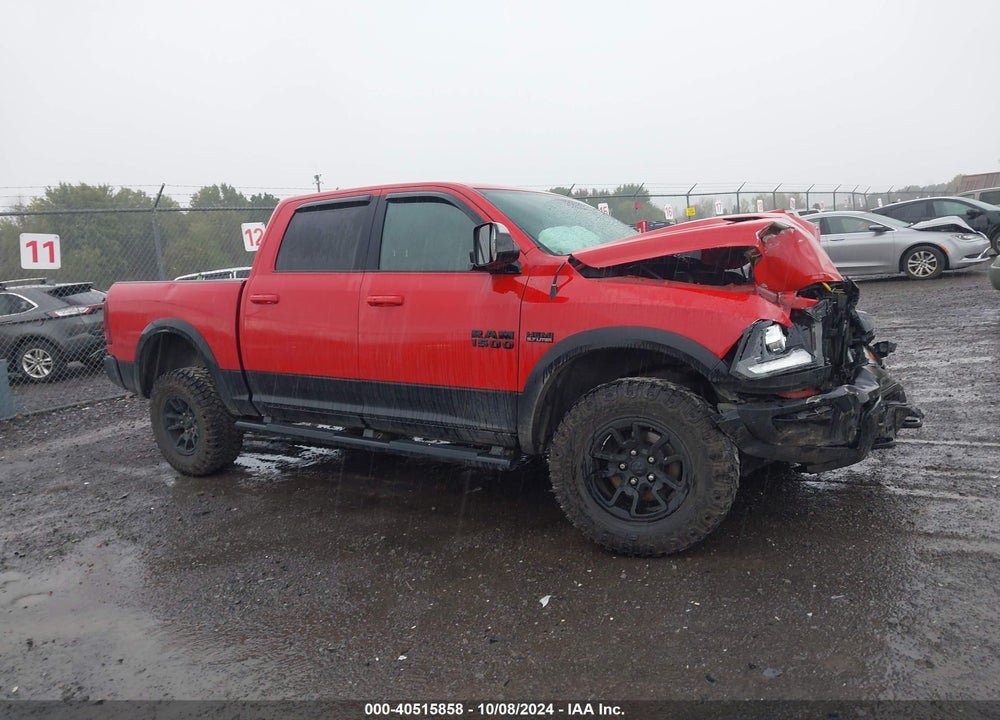 2018 RAM 1500 REBEL 4X4 5'7 BOX VIN: 1C6RR7YT4JS122281