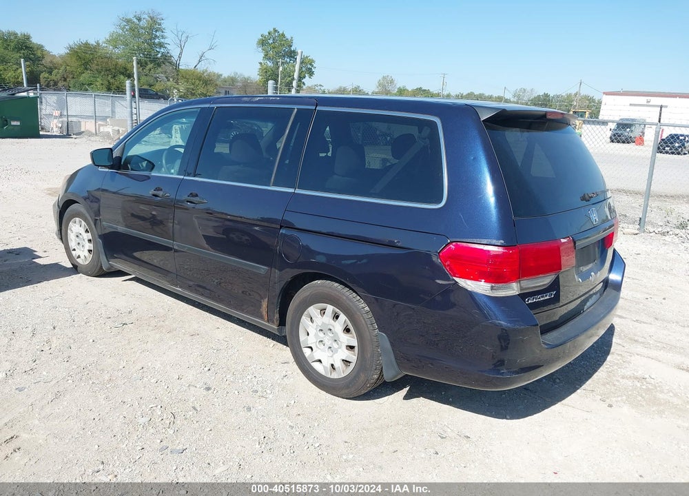 2008 HONDA ODYSSEY LX VIN: 5FNRL38268B030574