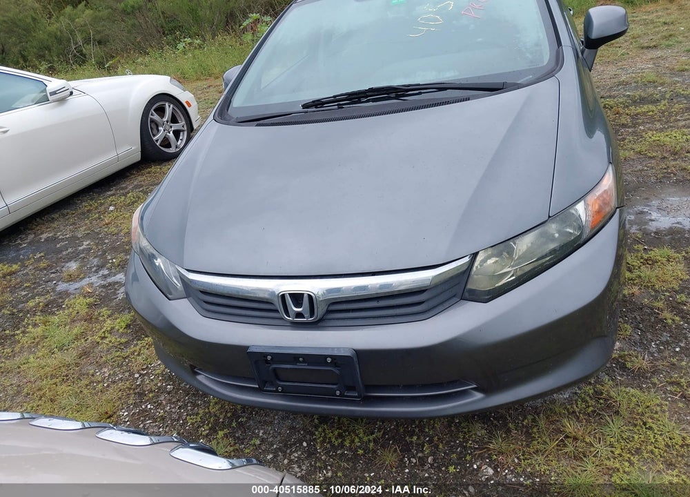 2012 HONDA CIVIC VIN: 2HGFB2F51CH318889
