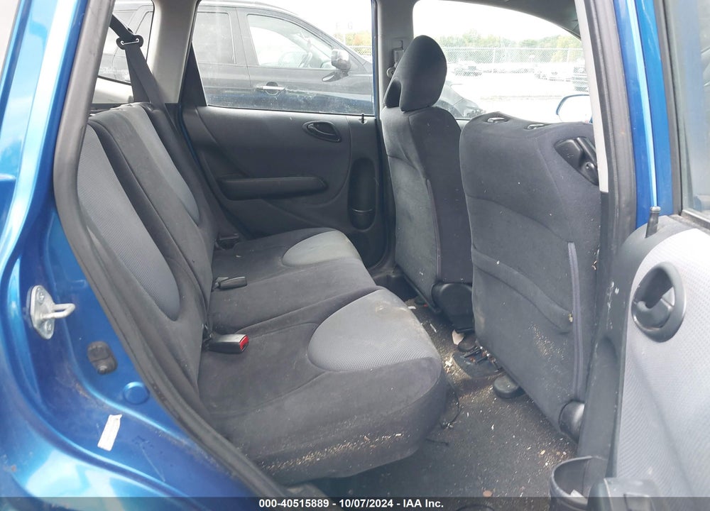 2007 HONDA FIT SPORT VIN: JHMGD37667S054138