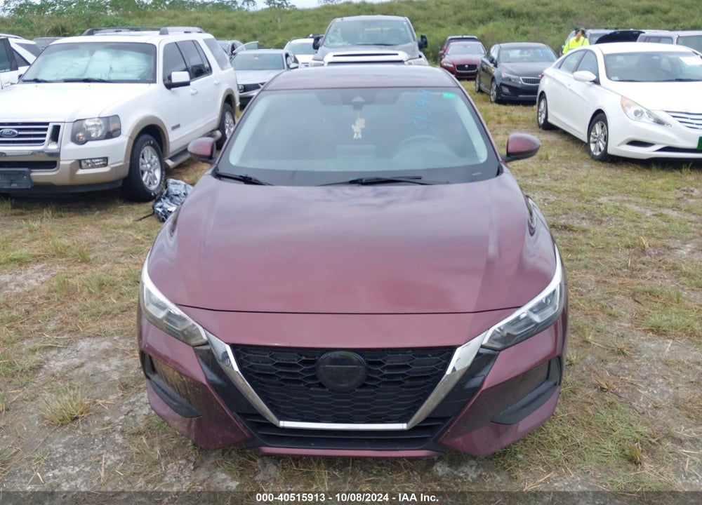 2022 NISSAN SENTRA SV XTRONIC CVT VIN: 3N1AB8CV2NY210183