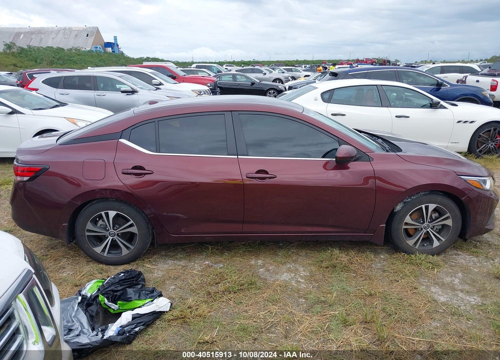 2022 NISSAN SENTRA SV XTRONIC CVT VIN: 3N1AB8CV2NY210183