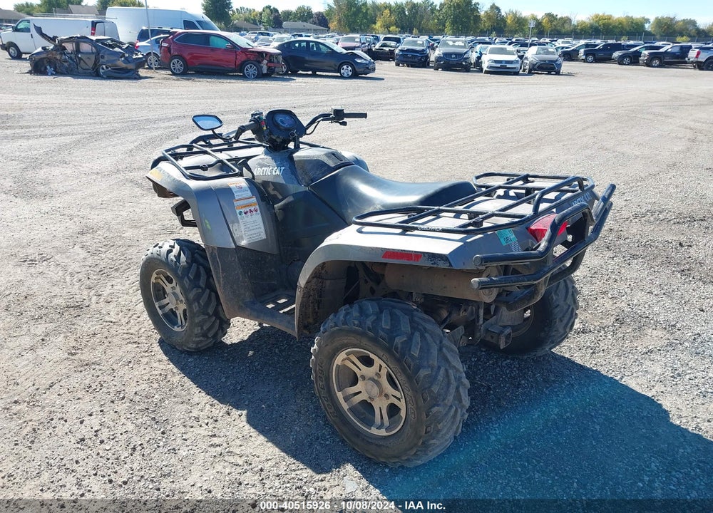 2011 ARTIC CAT OTHER VIN: 4UF11ATV0BT257426