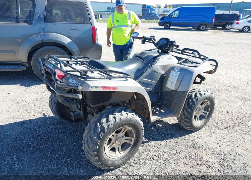 2011 ARTIC CAT OTHER VIN: 4UF11ATV0BT257426