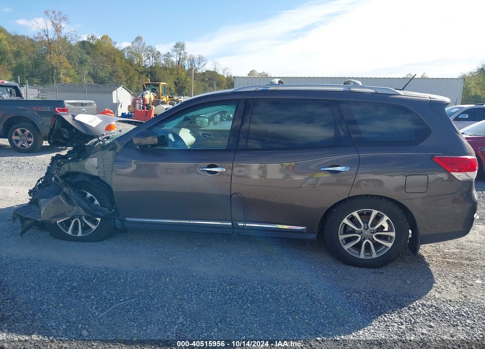2015 NISSAN PATHFINDER SL VIN: 5N1AR2MN0FC605618