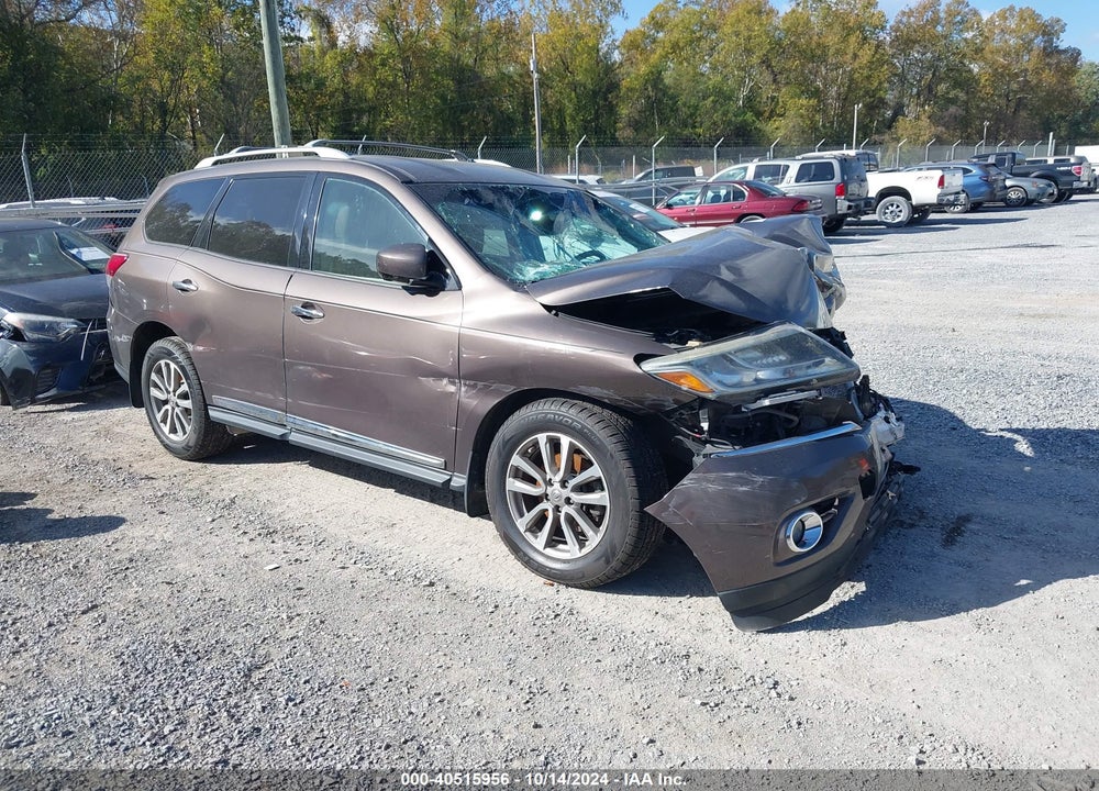 2015 NISSAN PATHFINDER SL VIN: 5N1AR2MN0FC605618