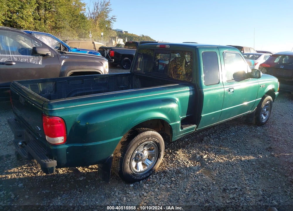 2000 FORD RANGER XL/XLT VIN: 1FTYR14VXYPB92342