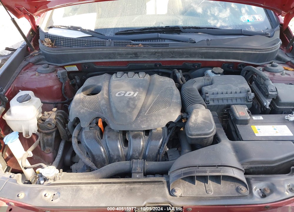 2013 HYUNDAI SONATA GLS VIN: 5NPEB4AC9DH771016