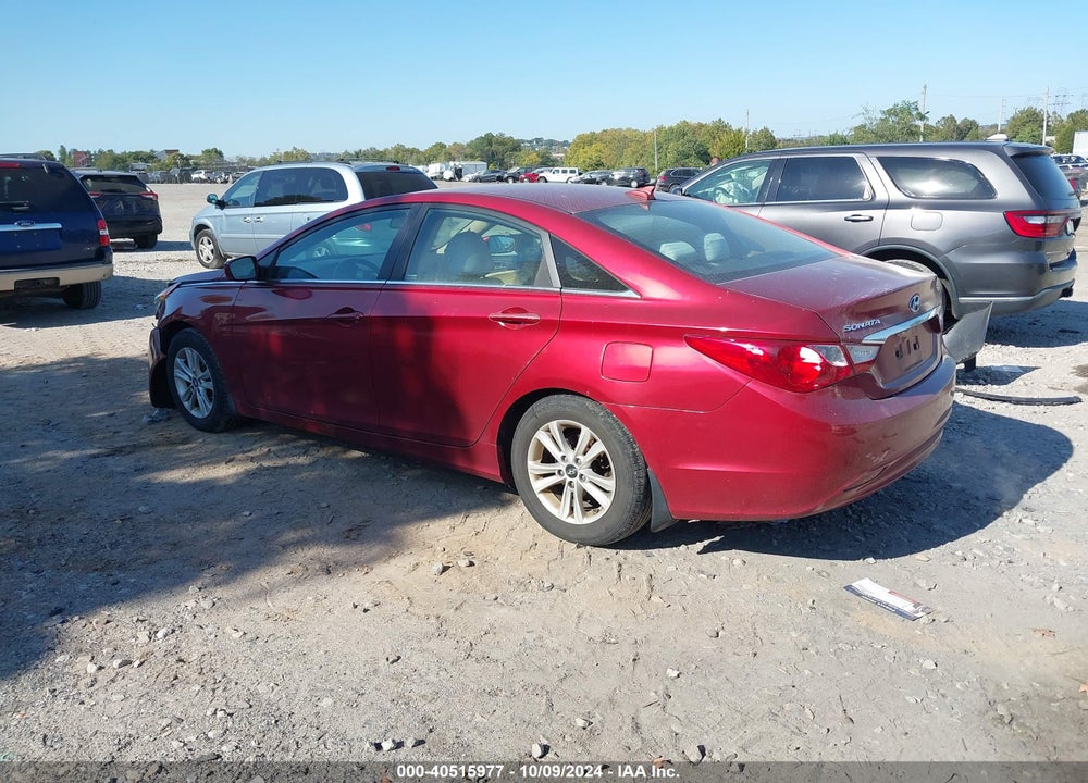 2013 HYUNDAI SONATA GLS VIN: 5NPEB4AC9DH771016