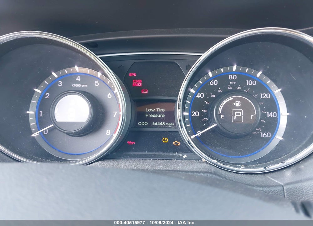 2013 HYUNDAI SONATA GLS VIN: 5NPEB4AC9DH771016