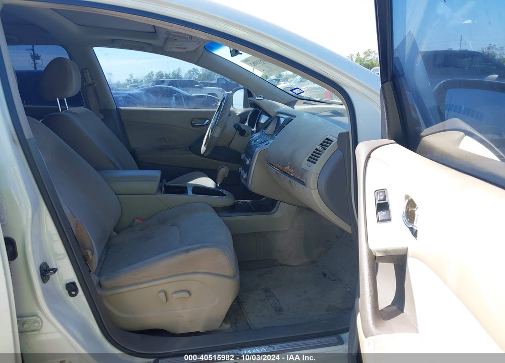 2011 NISSAN MURANO SV VIN: JN8AZ1MU0BW055694