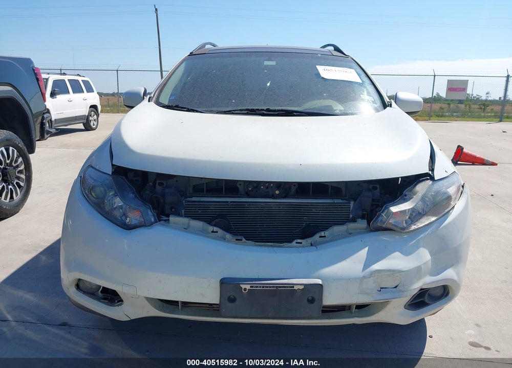 2011 NISSAN MURANO SV VIN: JN8AZ1MU0BW055694