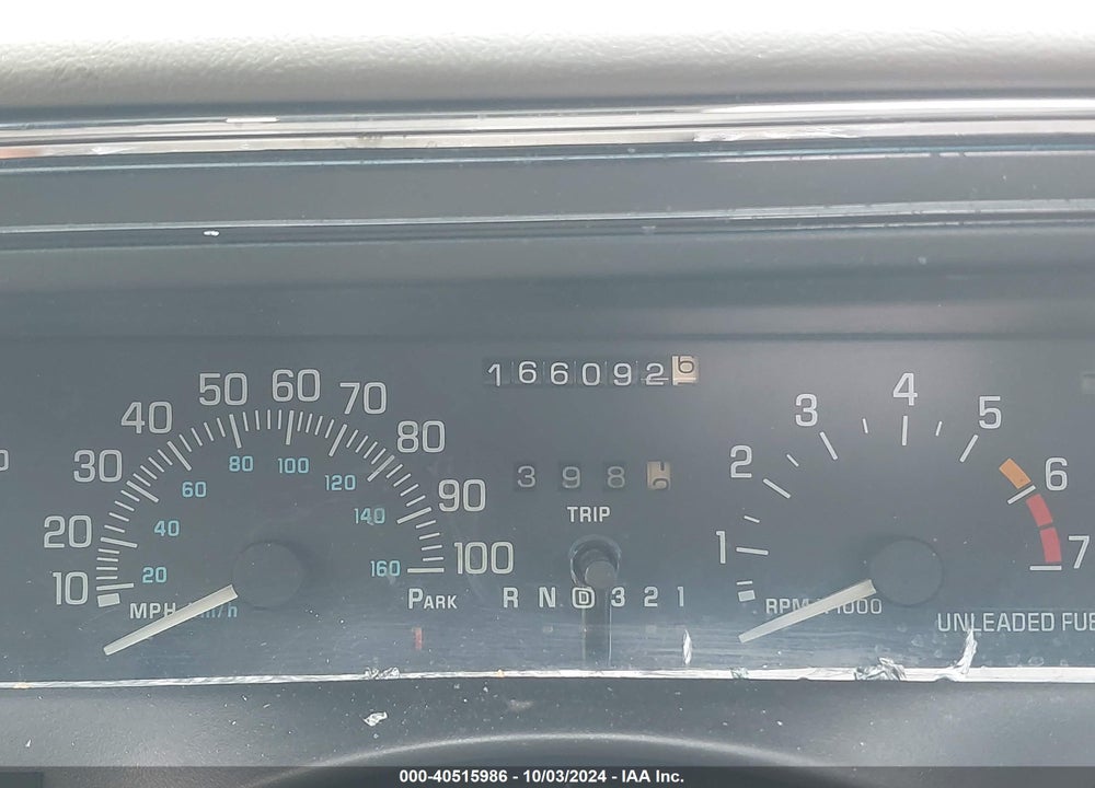 1998 BUICK LESABRE CUSTOM VIN: 1G4HP52K2WH545343
