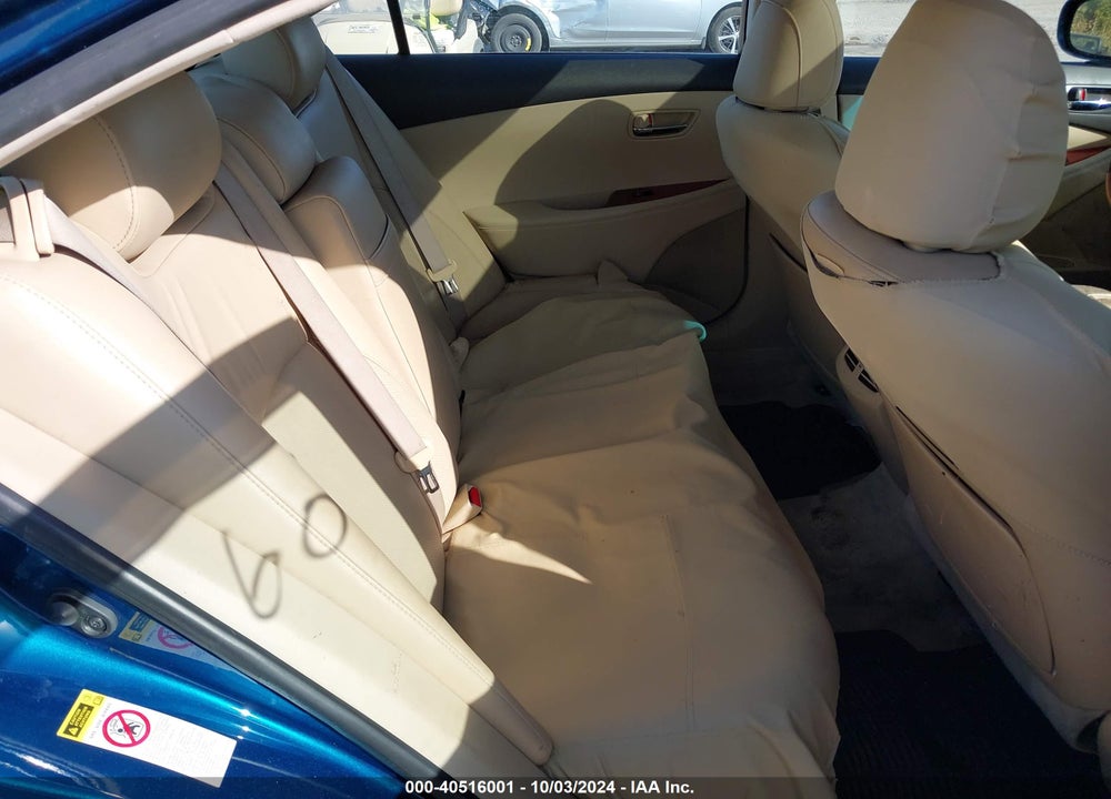 2007 LEXUS ES 350 VIN: JTHBJ46G772132087