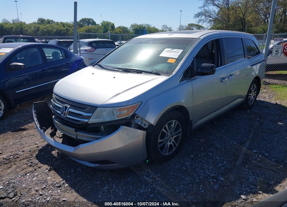 2011 HONDA ODYSSEY EX-L VIN: 5FNRL5H66BB028247