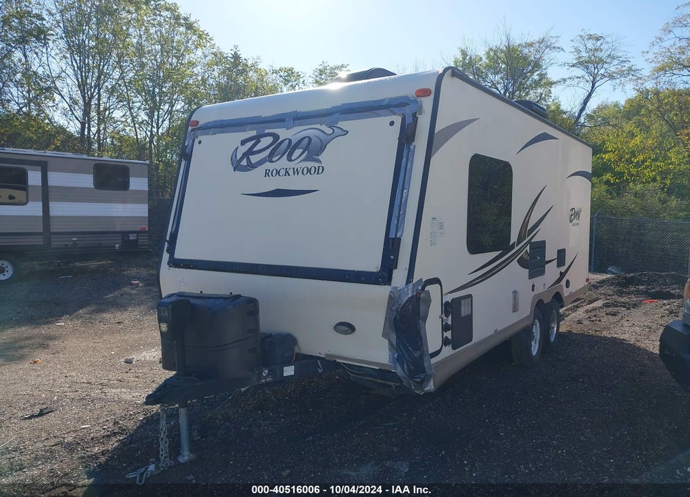 2016 FOREST RIVER ROO ROCKWOOD VIN: 4X4TRLU20GZ142218